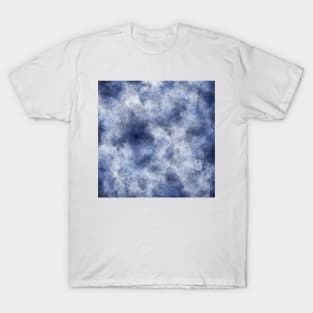 Navy Watercolor Fog T-Shirt